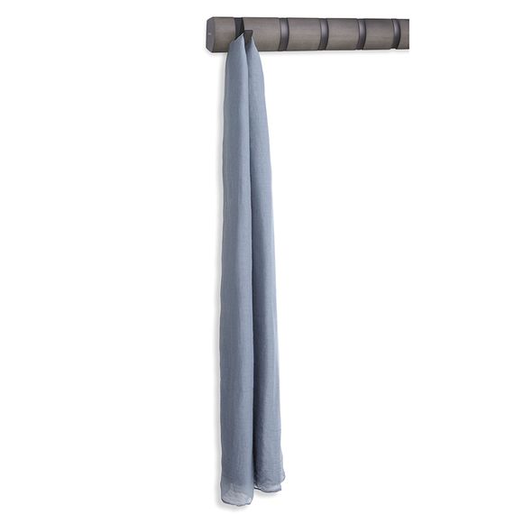 Вешалка настенная горизонтальная FLIP 8 крючков серая, олово, Umbra, фото , изображение 3