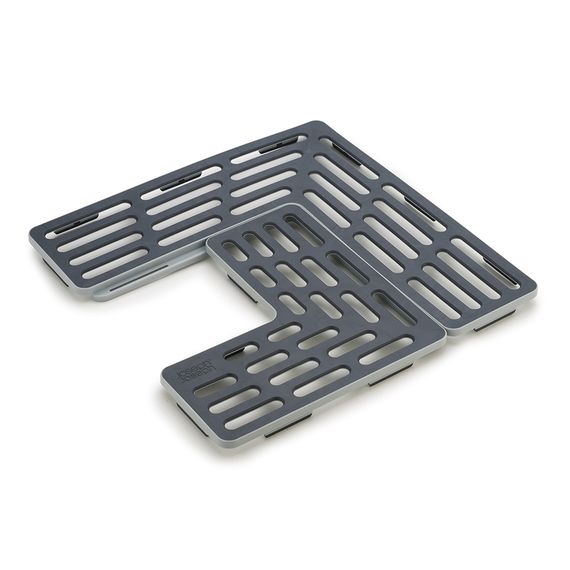 Подложка для раковины универсальная SinkSaver™ серая-белая, Joseph Joseph, фото 