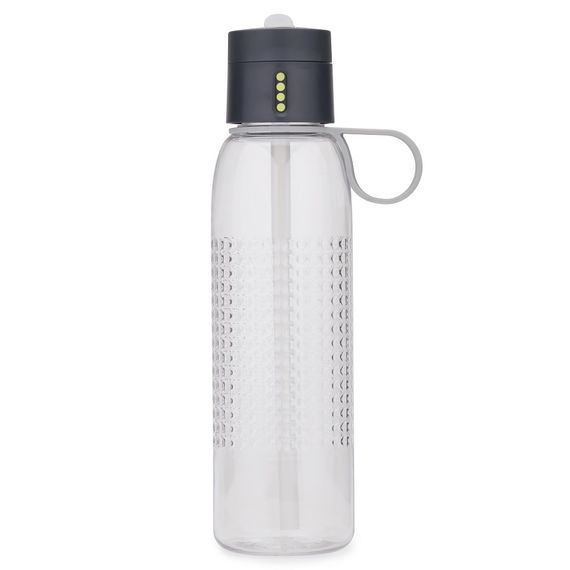 Бутылка для воды Dot Active 750 мл серая, Joseph Joseph, фото 
