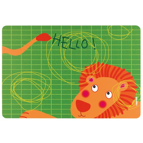 Салфетка подстановочная детская Hello, Лев, Guzzini, фото 