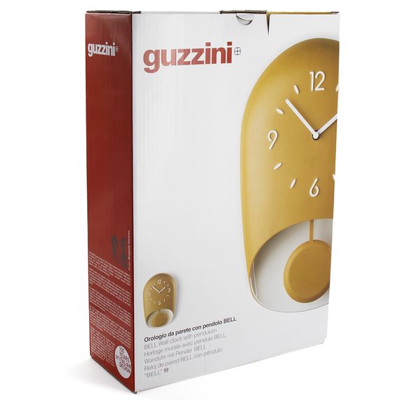 Часы настенные с маятником Home, бежевый, Guzzini, фото , изображение 2