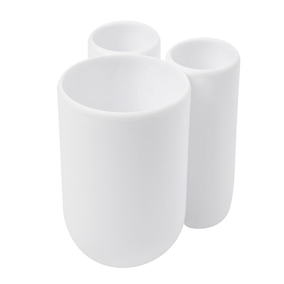 Стакан для зубных щеток Touch белый, Umbra, фото , изображение 3