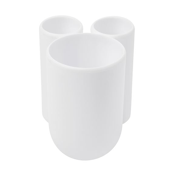 Стакан для зубных щеток Touch белый, Umbra, фото , изображение 6
