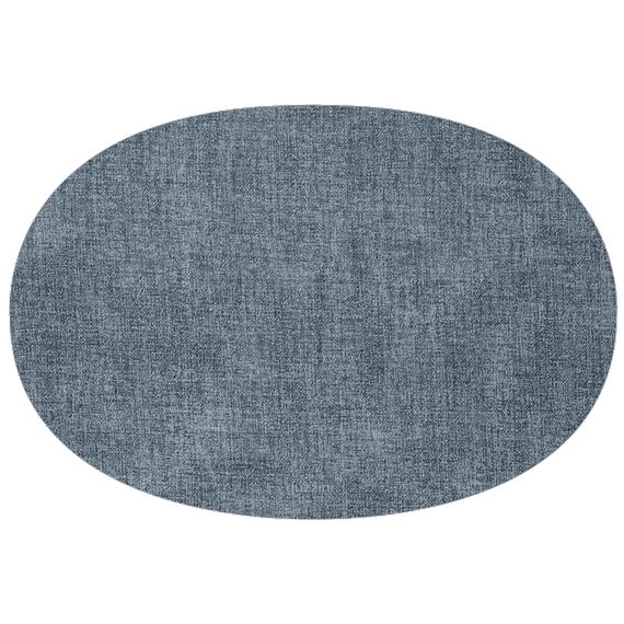 Салфетка подстановочная овальная двухсторонняя Fabric, синяя, Guzzini, фото 