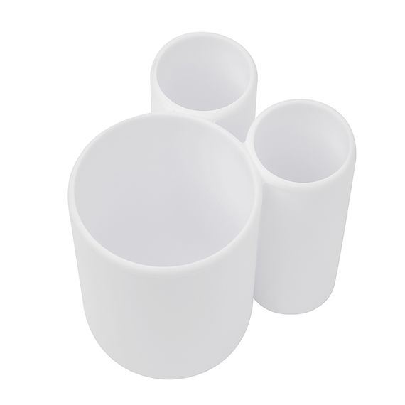 Стакан для зубных щеток Touch белый, Umbra, фото , изображение 5