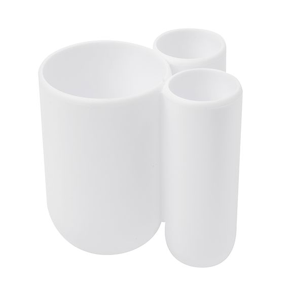 Стакан для зубных щеток Touch белый, Umbra, фото , изображение 4