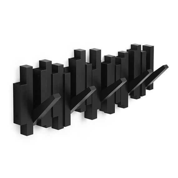 Вешалка настенная Sticks черная, Umbra, фото , изображение 8