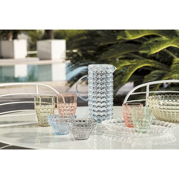 Стакан Tiffany, 510 мл, акрил, голубой, Guzzini, фото , изображение 4