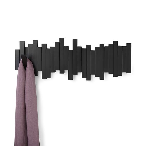Вешалка настенная Sticks черная, Umbra, фото , изображение 5