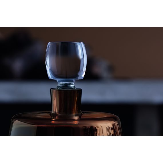 Декантер Whisky Club 1,05 л коричневый, LSA International, фото , изображение 2