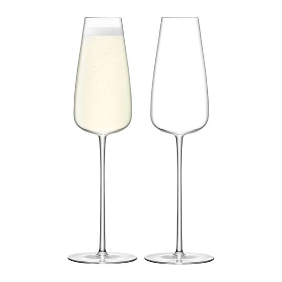 Набор из 2 бокалов-флейт Wine Culture 330 мл, LSA International, фото 