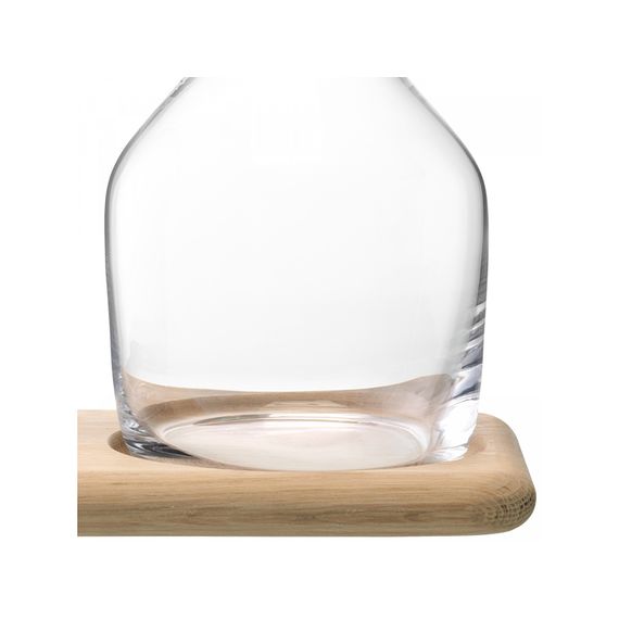 Набор из кувшинов для вина и воды на деревянной подставке Wine 1.2 л/1.4 л, LSA International, фото , изображение 6
