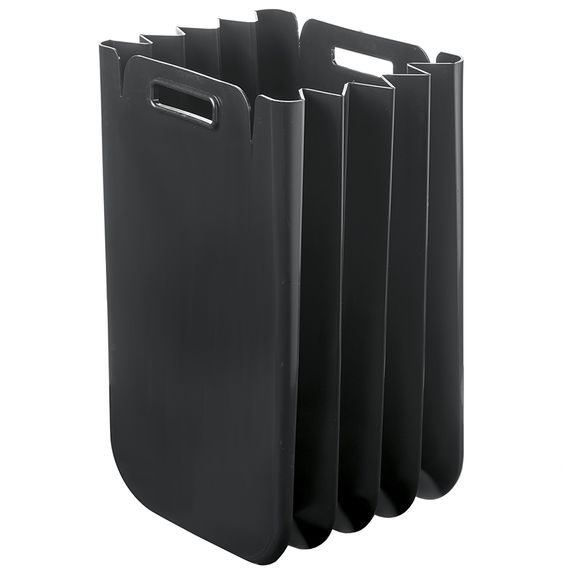Корзина для белья складная Eco Packly, черная, Guzzini, фото 