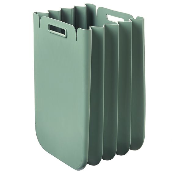 Корзина для белья складная Eco Packly, зеленая, Guzzini, фото 