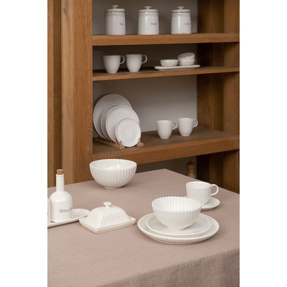 Банка для сахара белого цвета из коллекции Kitchen Spirit, 820 мл, Tkano, фото , изображение 6