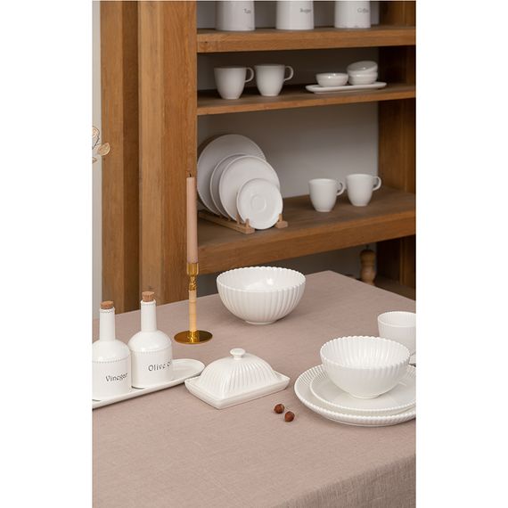 Набор из двух тарелок белого цвета из коллекции Kitchen Spirit, 26 см, Tkano, фото , изображение 5
