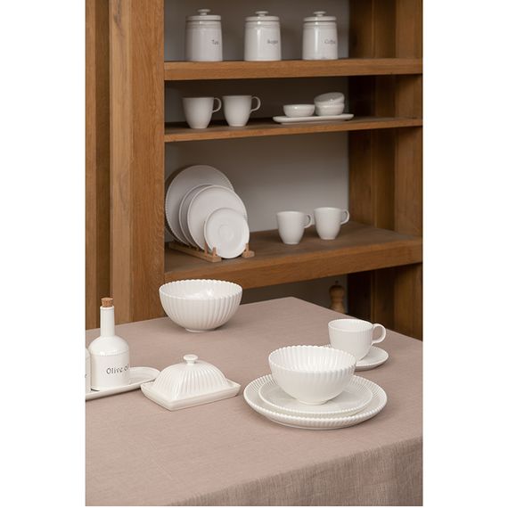 Банка для кофе белого цвета из коллекции Kitchen Spirit, 820 мл, Tkano, фото , изображение 2