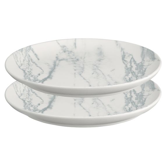 Набор тарелок Marble, ?21 см, 2 шт., Liberty Jones, фото 