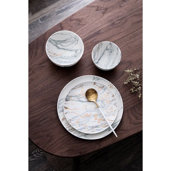 Набор тарелок Marble, ?21 см, 2 шт., Liberty Jones, фото , изображение 15