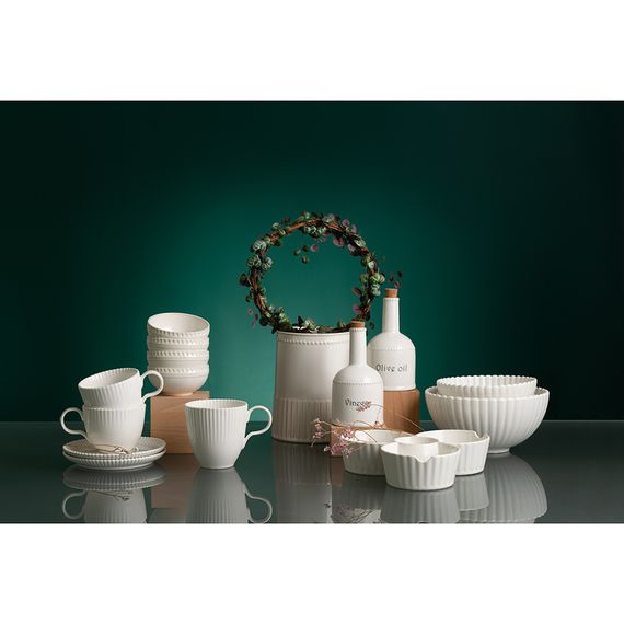 Салатник белого цвета из коллекции Kitchen Spirit, 1,4 л, Tkano, фото , изображение 6