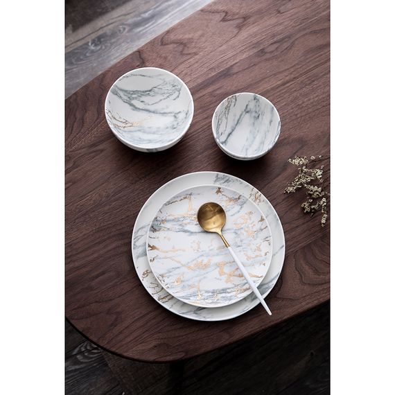 Набор тарелок Marble, ?26 см, 2 шт., Liberty Jones, фото , изображение 16