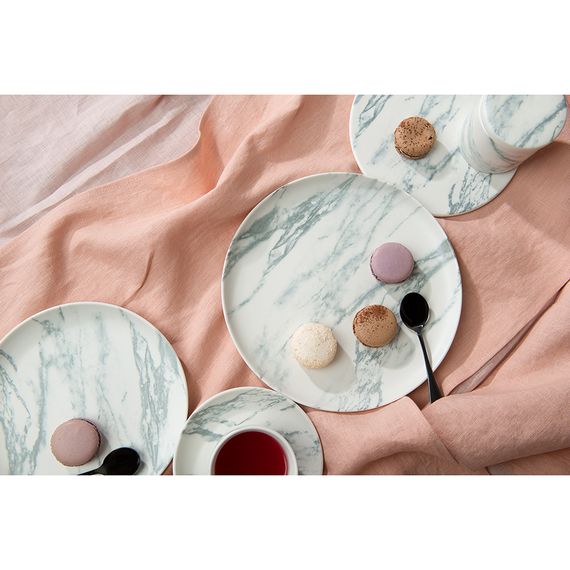 Набор тарелок Marble, ?21 см, 2 шт., Liberty Jones, фото , изображение 9