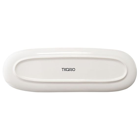 Овальное блюдо белого цвета из коллекции Kitchen Spirit, Tkano, фото , изображение 2
