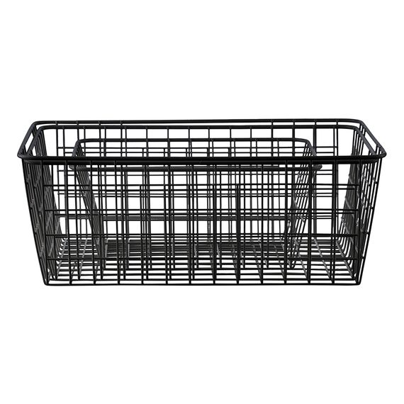Корзина для хранения Mina, 38,5х27,5х14 см, черная, Bergenson Bjorn, фото , изображение 2