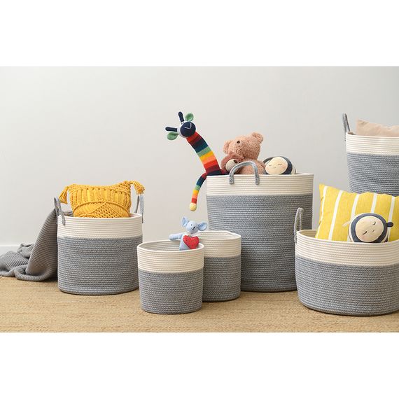 Кашпо Gerd, 30х29 см кремовое/светло-серое, Bergenson Bjorn, фото , изображение 2