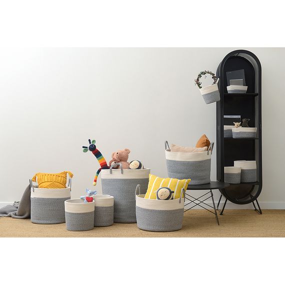 Кашпо Gerd, 30х29 см кремовое/светло-серое, Bergenson Bjorn, фото , изображение 6