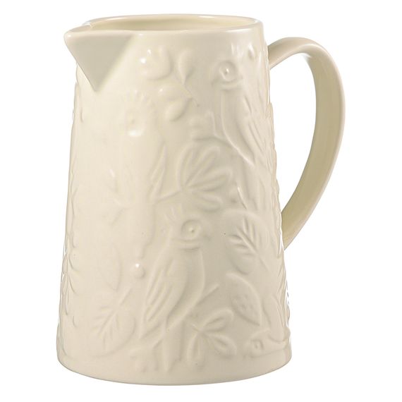 Кувшин Birds of Paradise, 980 мл, кремовый, Liberty Jones, фото , изображение 2