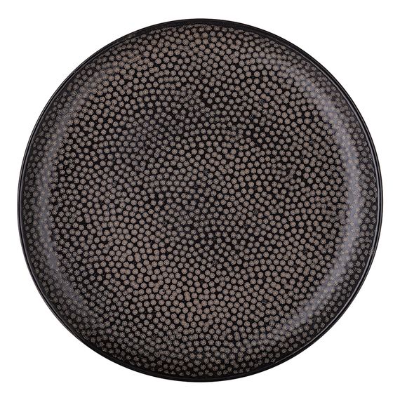 Набор тарелок Dots, ?21 см, черные, 2 шт., Liberty Jones, фото , изображение 3