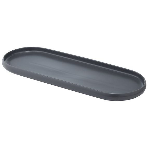 Овальное блюдо темно-серого цвета из коллекции Essential, Tkano, фото , изображение 3