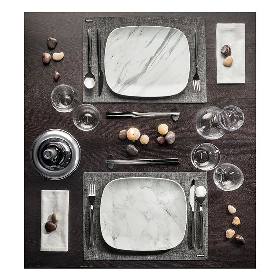 Набор из 24 столовых приборов Cutlery My Fusion, черные, Guzzini, фото , изображение 4