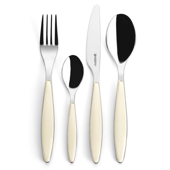Набор из 24 столовых приборов Cutlery Feeling, бежевые, Guzzini, фото 