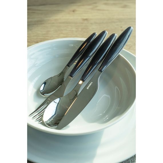 Набор из 24 столовых приборов Cutlery Feeling, серые, Guzzini, фото , изображение 2