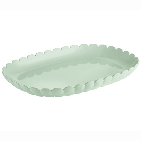 Поднос сервировочный Tiffany, 32х22,5 см, зеленый, Guzzini, фото 