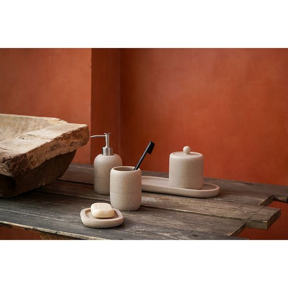 Мыльница Loup, бежевая, Bergenson Bjorn Bath, фото , изображение 2