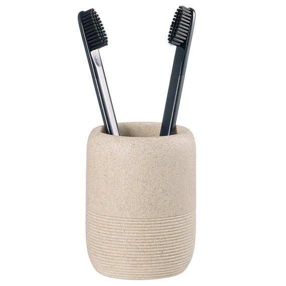 Стакан для зубных щеток Loup, бежевый, Bergenson Bjorn Bath, фото 