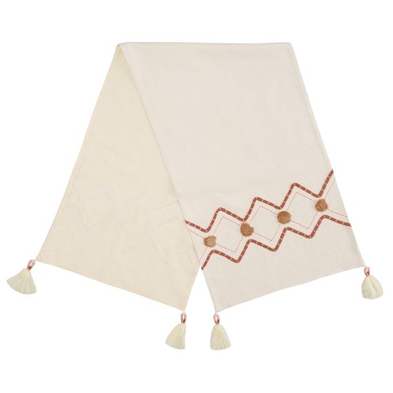 Дорожка на стол с вышивкой Geometry из коллекции Ethnic, 45х150 см, Tkano, фото , изображение 4