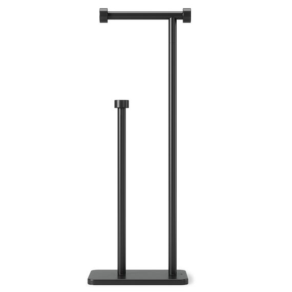 Держатель для туалетной бумаги Cappa, 12х20х52 см, черный, Umbra, фото , изображение 6