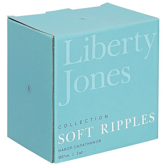 Набор салатников Soft Ripples, Dual Glazing, ?16 см, 2 шт., Liberty Jones, фото , изображение 9