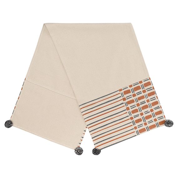 Дорожка на стол с геометрическим рисунком Abstract play из коллекции Ethnic, 45х150 см, Tkano, фото , изображение 4
