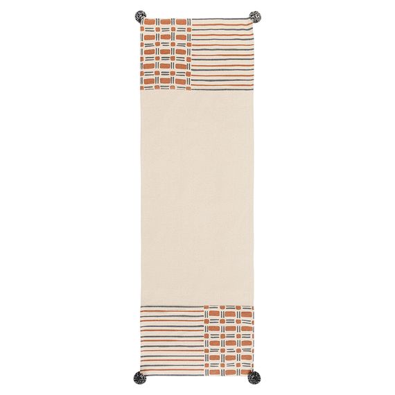 Дорожка на стол с геометрическим рисунком Abstract play из коллекции Ethnic, 45х150 см, Tkano, фото , изображение 2