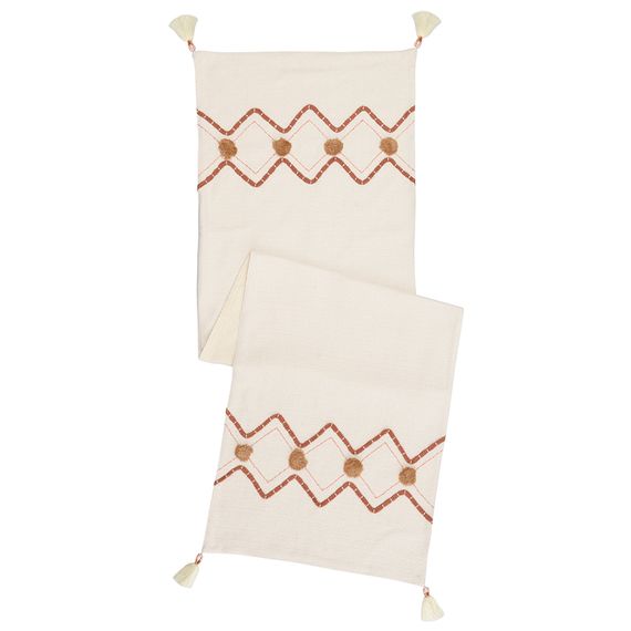 Дорожка на стол с вышивкой Geometry из коллекции Ethnic, 45х150 см, Tkano, фото , изображение 3