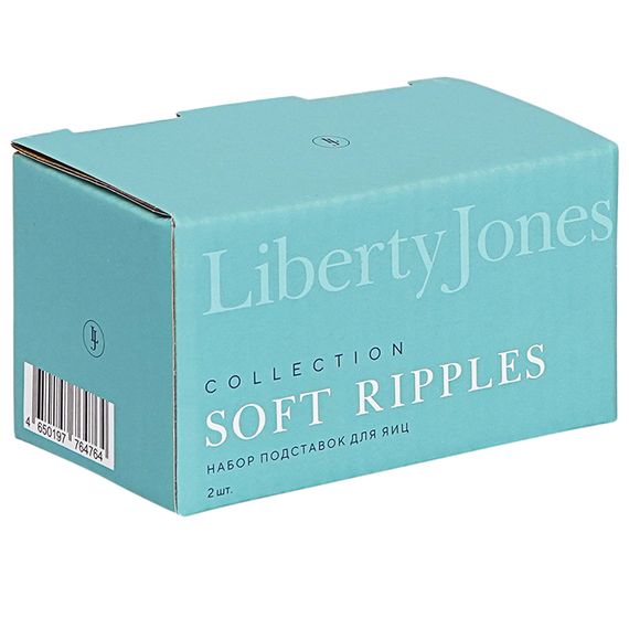 Набор подставок для яиц Soft Ripples, Dual Glazing, 2 шт., Liberty Jones, фото , изображение 7