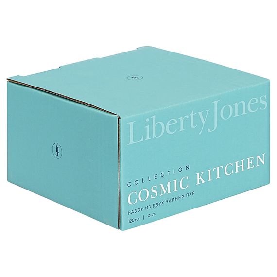 Набор из двух чайных пар Cosmic Kitchen, 120 мл, Liberty Jones, фото , изображение 6