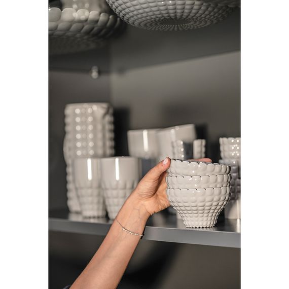 Стакан Tiffany, 510 мл, серо-бежевый, Guzzini, фото , изображение 3