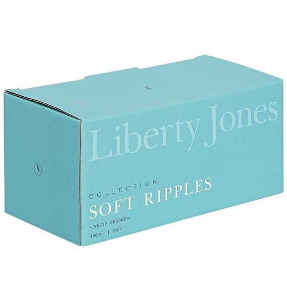 Набор кружек Soft Ripples, Dual Glazing, 350 мл, 2 шт., Liberty Jones, фото , изображение 4