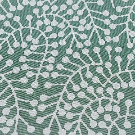 Скатерть из хлопка зеленого цвета с рисунком Спелая смородина, Scandinavian touch, 180х260см, Tkano, фото , изображение 6
